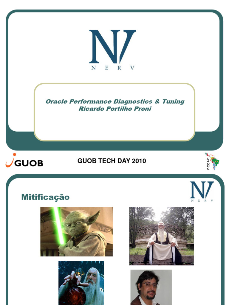 Diagnóstico e Tuning Oracle 2010 | PDF | Cache (informática) | Dados de ...