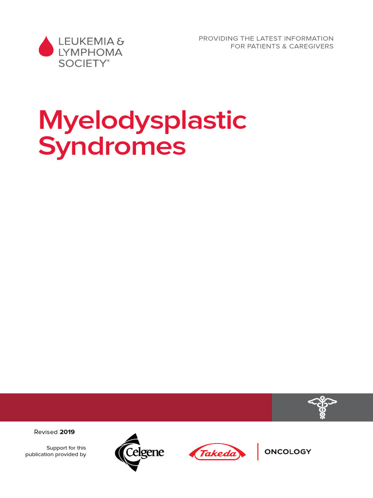 Ps22 Mds Book 2019 Final | PDF | Hematopoietic Stem Cell ...