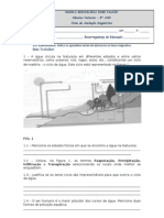 Teste Diagnostico 8º Ano Escola