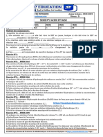 TD N°2 Acide Et Base