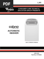 Download L-81 Whirlpool Cabrio Washer by Jose Lorenzo Beltran Real SN70935399 doc pdf