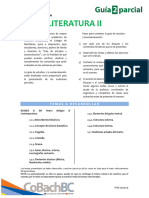 Guía de Estudio Segundo Parcial - Literatura II