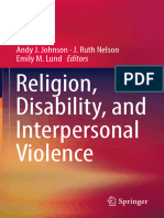 (SpringerLink - Bücher) Johnson, Andy J. - Lund, Emily M. - Nelson, J. Ruth - Religion, Disability, and Interpersonal Violence (2017)