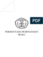 Presentase Peminjaman Buku