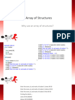 C Array of Structures