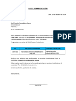 64 Carta de Presentación