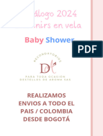 Catalogo Baby Shower 2024