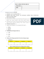 Soal Latihan Pengetahuan