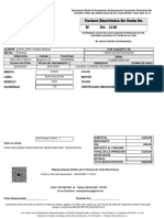 Factura Electrónica de Venta No: Motor Marca Linea Modelo