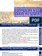 Compte Rendu Parlementaire-Conference de Presse Du 12 Janvier 2024
