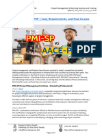 PMI-SP Vs AACE-PSP Cost, Requirements, and How To Pass