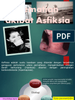 Death Cause of Asfiksia
