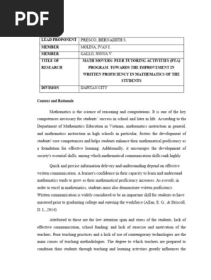 RESEARCH PROPOSAL 2.0