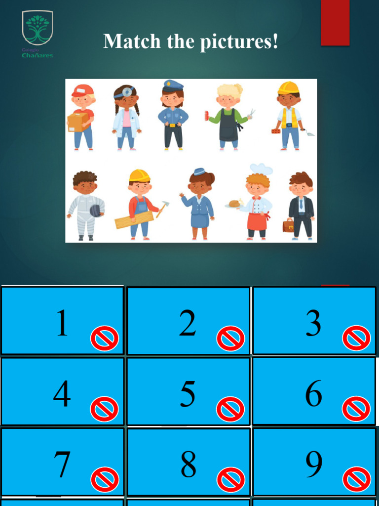 JOBS Matching game | PDF