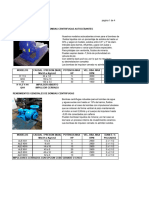 Rendimiento de Bombas Resumen Metal Mecanizados SRL Hexo