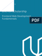 OneTen-Frontend Web Development Fundamentals