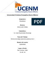 Informe de Trabajo Ejercicios Prácticos No.3 - 222020009