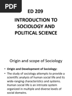 MODULE 1 Sociology