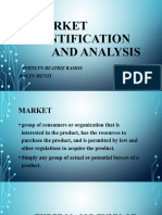IV. Market Identification and Analysis