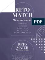 Reto Match - Mi Mejor Versión PDF