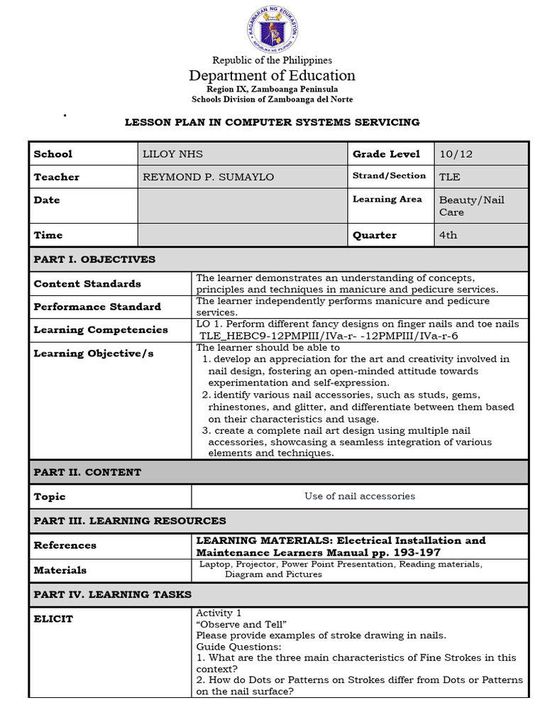 Use of nail accessories week 3 download free pdf nail anatomy