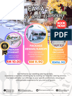 Faya Catering Package & Pricelist