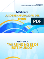 Modulo 1 La Sobrenaturalidad Del Reino de Dios