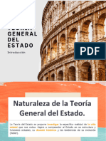 TEORÍA GENERAL DEL ESTADO. Introducción
