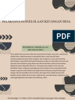 Pelaksana Pengelolaan Keuangan Desa