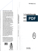 Urresti M. y Margulis M. (2008) Cap. La Juventud Es Más Que Una Palabra