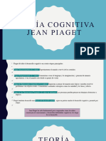 Teoría COGNITIVA Jean Piaget 3 Orimeras