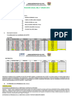 Cuadro de Distribucion de Capacidades-Tercer Grado 2018