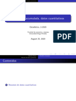 Clase 3 Frecuencia Acumulada y Datos Cuantitativos