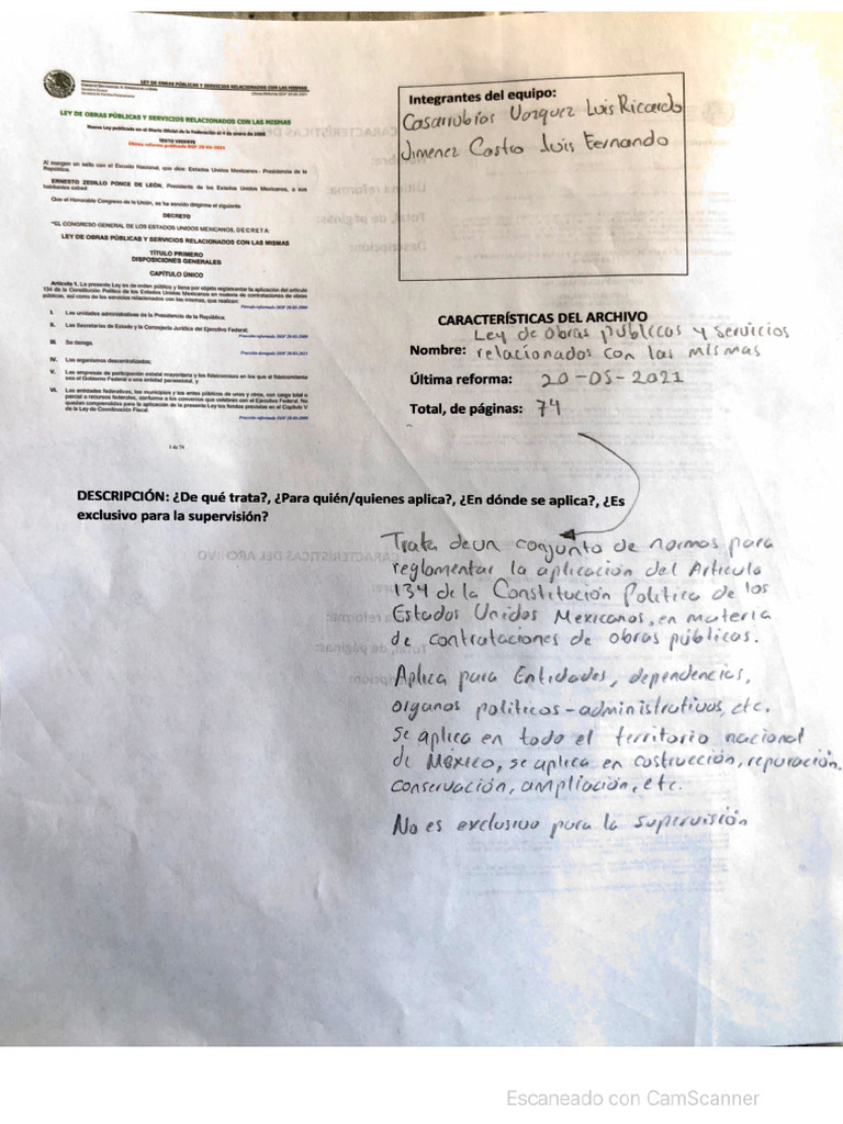 Meta1 JimenezLuis | PDF | Estatuto | Seguro