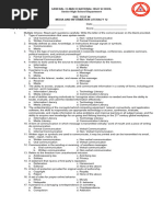 Diagnostic Test in Media and Information Literacy