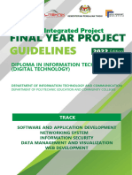 DFT50114 Integrated Project Final Year Project Guidelines 2022 Edition