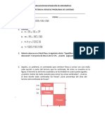 Evaluacion Recuperación de Matemática 4°