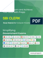Clerk: Study Material For Computer Knowledge