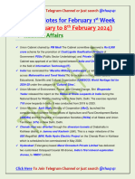 February 2024 1st Week Complete Notes (Prepared by RHA)