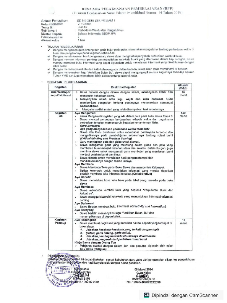 RPP Buk Ima - Compressed | PDF