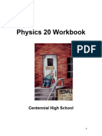 Physics 20 Workbook