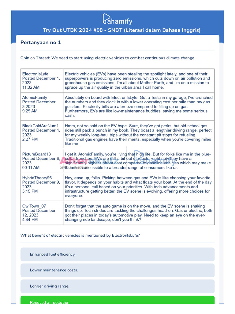 UTBK SNBT 2024 test location map with student preparing for exam