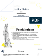 Kuliah 5 - Mekanika Fluida