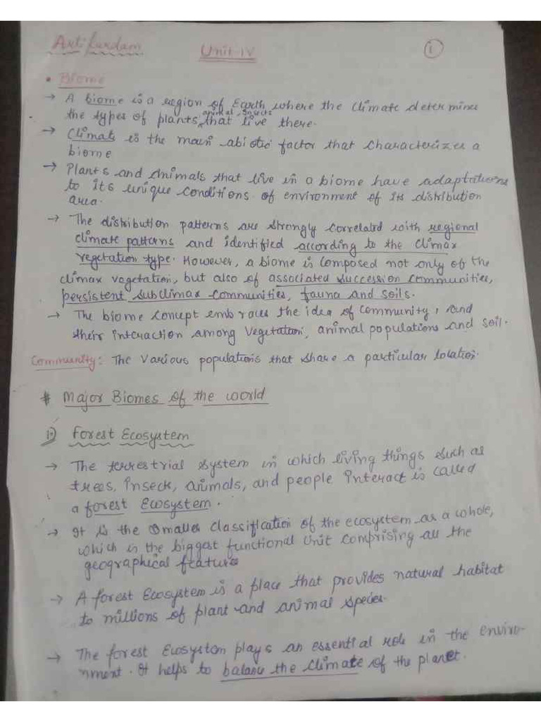 Unit4 (Biome) | PDF