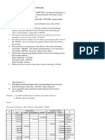 Latihan Soal Persamaan Dasar Akuntansi