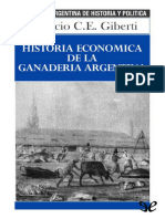 Giberti Horacio - Historia Economica de La Ganaderia Argentina