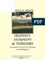 Ernesto Serote Property Patrimony and Territory PDF