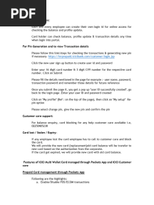 ICICI Multi Wallet - FAQs