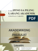 Filipino Sa Piling Larang Akademik PPT 1