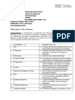 Parcial 1 Negocios Internacionales Cartago